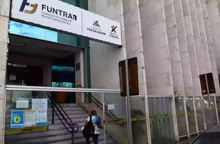 Sede da Funtrab, em Campo Grande. (Foto: Arquivo/Marcos Maluf)