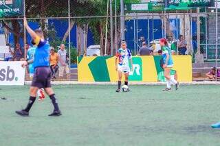 Disputa de jogo entre a Seleção do Paraná e a Seleção de MS na Taça das Favelas (Foto: @idmproducoes)