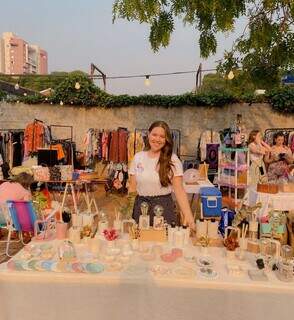 Alexia expõe o trabalho em feira de Dourados e Campo Grande. (Foto: Arquivo pessoal)