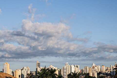 MS tem céu claro e máxima de 36ºC nesta terça-feira