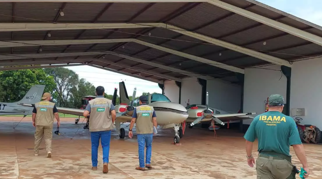Ibama apreende aeronaves em fazendas e aplica R$ 600 milhões em multas
