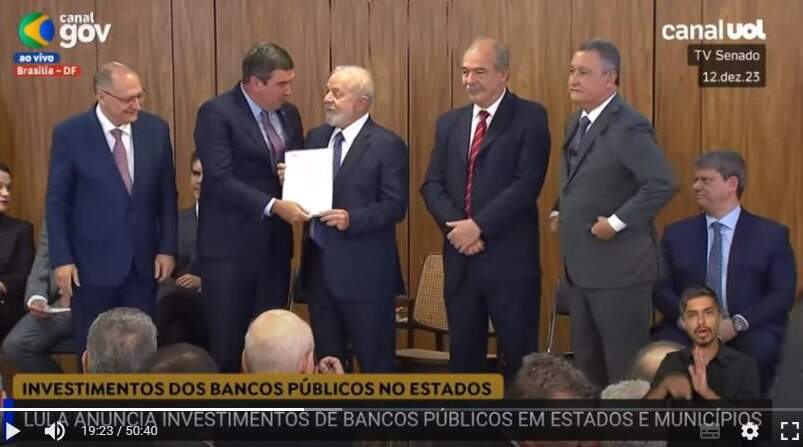 Em Brasília, empréstimo de R$ 2,3 bilhões ao governo de MS é oficializado