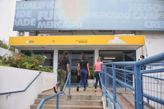 Fachada da Funsat, na região central de Campo Grande. (Foto: Arquivo/Marcos Maluf)