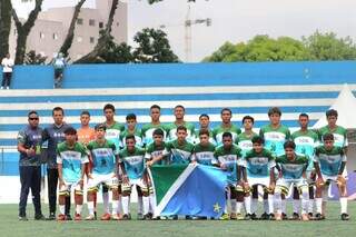 Seleção Masculina de MS para foto antes da partida contra Mato Grosso (Foto: @producoes.ph)