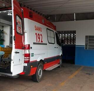 Vítima foi socorrida por equipe do Samu (Foto: Site O Pantaneiro)