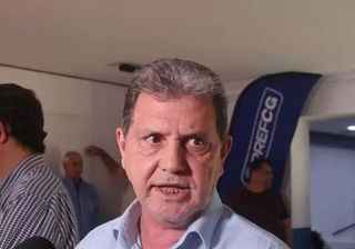 O secretário municipal de Governo, João Rocha, durante entrevista ao Campo Grande News. (Foto: Paulo Francis)