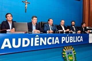 Audiência pública sobre a concessão da BR-163, realizada em março de 2023 ( Foto: Wagner Guimarães)