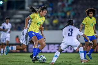 Última partida do Brasil em 2023 foi contra a Nicarágua na Fonte Luminosa (Foto: Staff Images Woman/CBF)