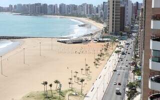 Praia de Fortaleza (CE) foi citada por leitor (Foto: Marcos Moura/Prefeitura de Fortaleza)