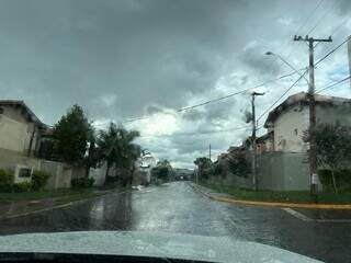 Primeiro dia do ano tem de pancadas de chuva em diversas regi&otilde;es da Capital