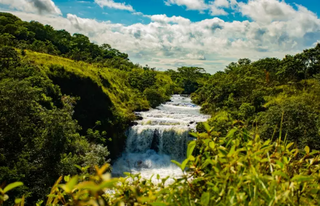 Cachoeira da Rapadura, em Costa Rica. (Foto: Divulgação/Prefeitura de Costa Rica)