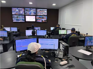 Centro de Operações da Guarda Civil Metropolitana em Campo Grande. (Foto: Divulgação)