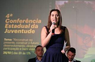 Viviane ainda não teve nomeação publicada; ela deixa a função de adjunta para comandar nova secretaria (Foto: Assessoria Governo/ Álvaro Rezende)
