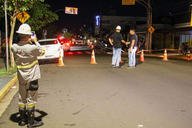 Rui Barbosa tem tr&acirc;nsito interditado para reparo el&eacute;trico na Santa Casa