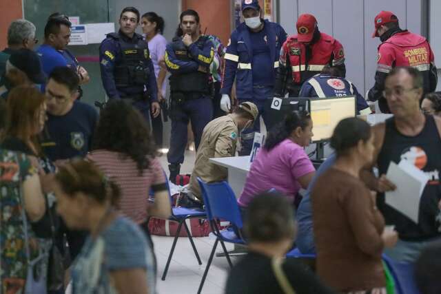 Socorristas tentam reanimar infartado por quase 1 hora em Central de Atendimento