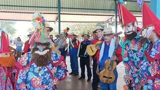 Centro Comunitário do Córrego do Ouro, em Aparecida do Taboado, se reúne para tradicional Festa de Santos Reis (Foto: Divulgação)