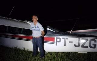 Donizete Veríssimo Dias piloto de MS preso no Tocantins (Foto: Reprodução/Agência Tocantins)