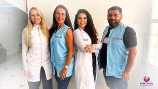 A Rede Carinho conta com uma equipe multidisciplinar composta por cuidadores, enfermeiros e médicos(Foto: Divulgação)