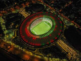 Estádio do Maracanã no Rio de Janeiro recebeu 55 jogos em 2023 (Foto: Bruno Lordelo/Maracanã)