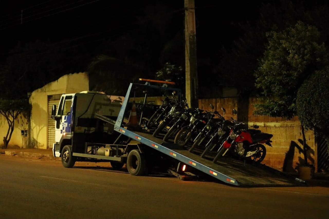 Em Lei Seca “surpresa”, Guarda Municipal apreende 13 motocicletas