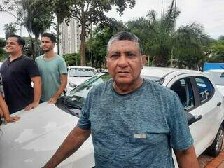 O motorista da Suasc (Subsecretaria Municipal de Articulação Social e Assuntos Comunitários), Ismael Rocha. (Foto: Caroline Maldonado)