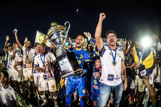 Equipe do Costa Rica comemora título da competição, em 2023. (Foto: Arquivo/@eduardofotoms)