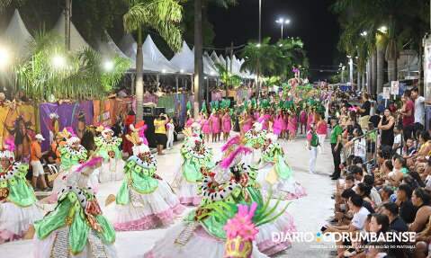 Confira programação de desfiles do Carnaval em Corumbá