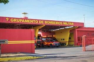 Quartel dos Bombeiros, onde a vítima procurou ajuda. (Foto: Henrique Kawaminami)