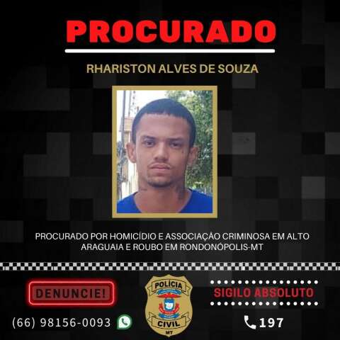 Suspeito de executar dono de pizzaria era procurado em MT por outro homic&iacute;dio