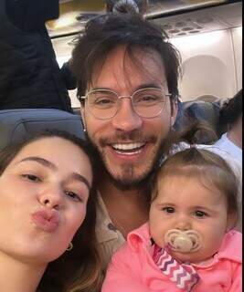 Viih Tube, Eliezer e a filha escolheram Bonito para passar alguns dias de folga. (Foto: Reprodução Instagram)