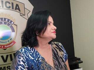 Joilce Silveira Ramos, delegada que fez os primeiros levantamentos sobre o caso (Foto: Ana Beatriz Rodrigues)