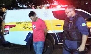 Álvaro Alexander foi capturado em terminal rodoviário logo após acidente de trânsito. (Foto: Adilson Domingos)