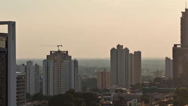 Regi&atilde;o pantaneira lidera temperaturas m&aacute;ximas do dia e Capital tem n&eacute;voa seca 