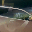 Após noitada, motorista dorme ao volante em cruzamento da Capital 