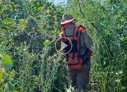 Corpo de Bombeiros faz operação de busca por indígena desaparecido