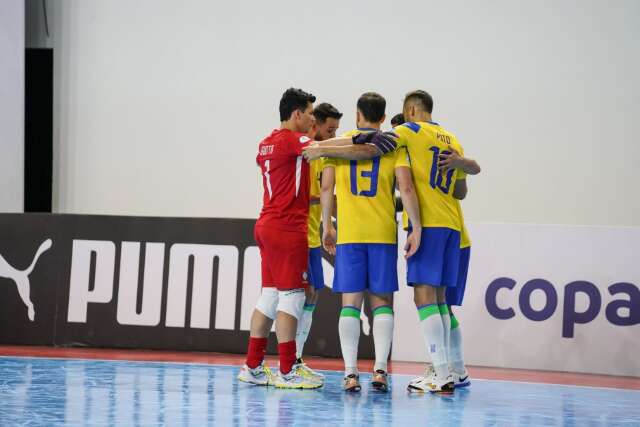 Brasil vence o Uruguai e conquista segunda vit&oacute;ria na Copa Am&eacute;rica de Futsal 