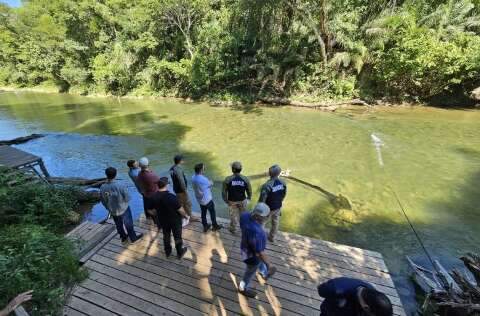 Governo de MS começa a inspecionar condições da bacia do Rio Formoso
