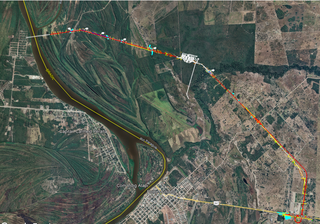 Contorno rodoviário fará a ligação entre a BR-267 e ponte em construção sobre o Rio Paraguai. (Foto: Reprodução)