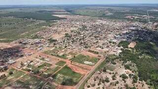 Vista panorâmica da cidade de Água Clara. (Foto: Divulgação)