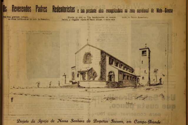 Igreja de 1939 e 1&ordf; liga&ccedil;&atilde;o telef&ocirc;nica eram orgulhos de Campo Grande
