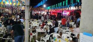 Arraial dos Baianos, festa tradicional da comunidade, retomada há dois anos, sempre em julho (Foto/Arquivo pessoal)