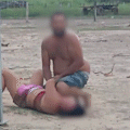 Em vídeo, mulher pede socorro após ser espancada por marido no meio do Pantanal