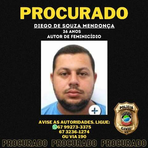 Pol&iacute;cia divulga cartaz para descobrir o paradeiro de assassino