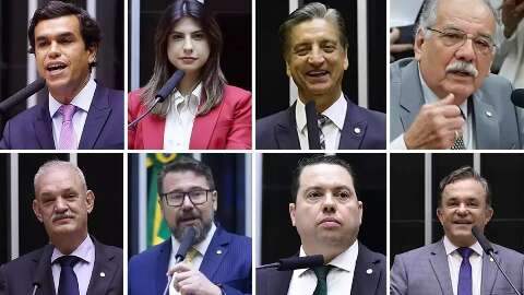 Bancada de MS na Câmara dos Deputados votou com o governo Lula em 68% das vezes 