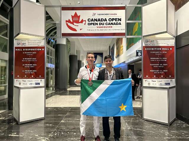 Luiz Felipe Aquino conquista o 3&ordm; lugar no Canada Open de Taekwondo