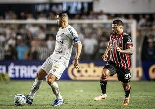 Último encontro entre as equipes no Brasileirão de 2023 (Foto: Divulgação/Santos F.C)