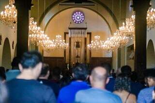 Missa de Cinzas na Igreja Nossa Senhora do Perpétuo Socorro (Foto: Marcos Maluf/Arquivo)