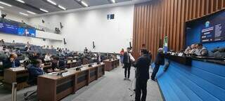 Plenário da Assembleia Legislativa durante sessão desta quinta-feira (Foto: Jackeline Oliveira)