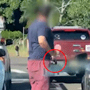 Motorista se irrita por causa de seta e desce esbravejando com arma em punho