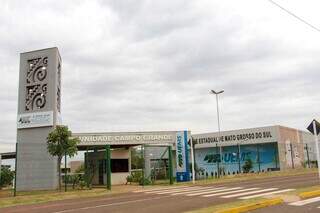 Fachada da Universidade Estadual de Mato Grosso do Sul, campus Campo Grande (Foto: Arquivo/Juliano Almeida)